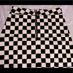New Checkered skirt!